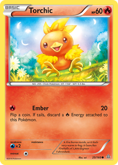 Torchic #25 Torchic - Primal Clash - #25 - Pokemon TCG card