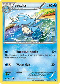 Seadra #31 Seadra - Primal Clash - #31 - Pokemon TCG card