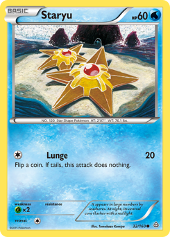 Staryu #32 Staryu - Primal Clash - #32 - Pokemon TCG card