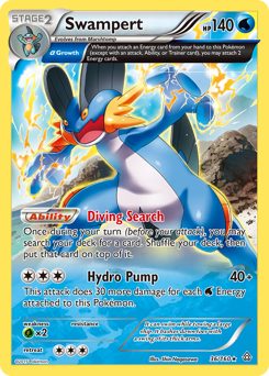Swampert - Primal Clash - #36 - Pokemon TCG card