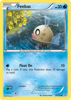 Feebas #43 Feebas - Primal Clash - #43 - Pokemon TCG card