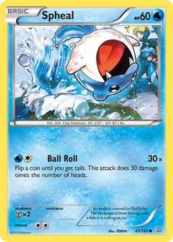Spheal - Primal Clash - #45 - Pokemon TCG card