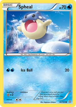 Spheal - Primal Clash - #46 - Pokemon TCG card