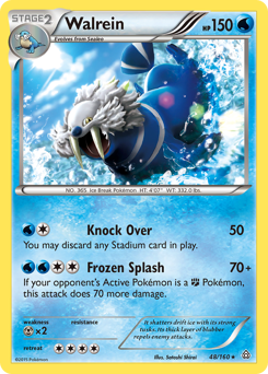 Walrein #48 Walrein - Primal Clash - #48 - Pokemon TCG card