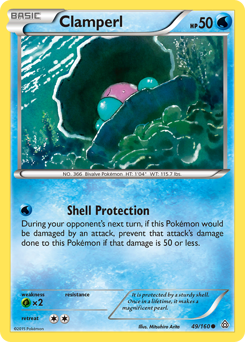 Clamperl - Primal Clash - #49 - Pokemon TCG card