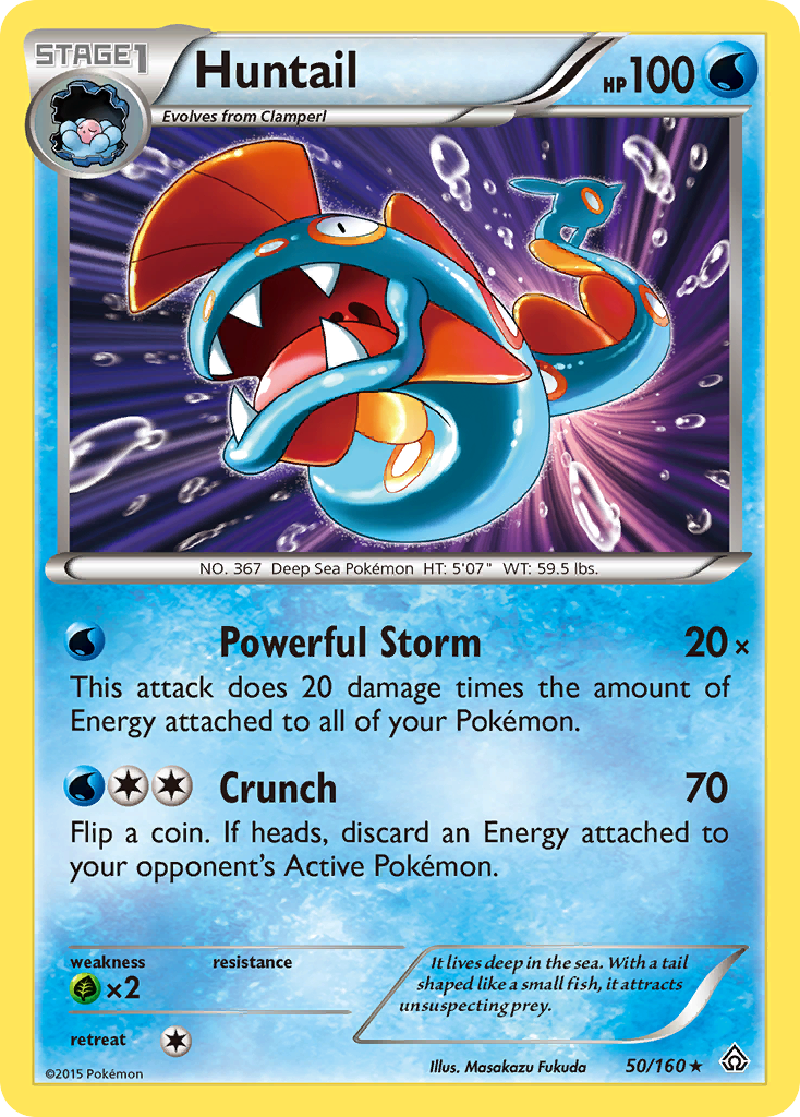 Huntail - Primal Clash - #50 - Pokemon TCG card