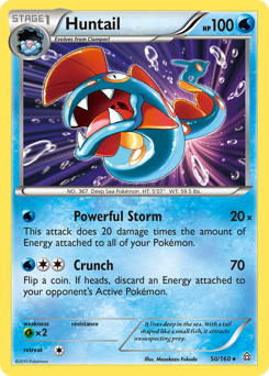 Huntail #50 Huntail - Primal Clash - #50 - Pokemon TCG card