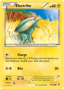 Electrike - Primal Clash - #59 - Pokemon TCG card