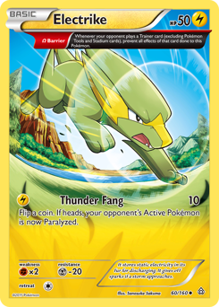 Electrike - Primal Clash - #60 - Pokemon TCG card