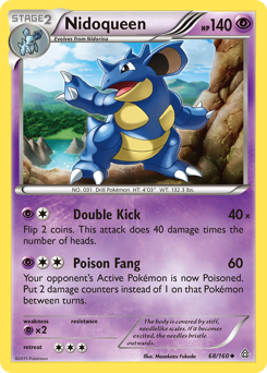 Nidoqueen #68 Nidoqueen - Primal Clash - #68 - Pokemon TCG card