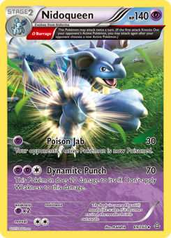 Nidoqueen #69 Nidoqueen - Primal Clash - #69 - Pokemon TCG card