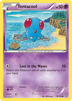 Tentacool - Primal Clash - #70 - Pokemon TCG card