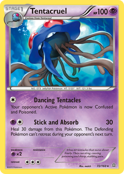 Tentacruel #72 Tentacruel - Primal Clash - #72 - Pokemon TCG card