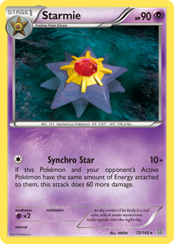 Starmie - Primal Clash - #73 - Pokemon TCG card