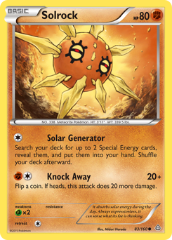 Solrock - Primal Clash - #83 - Pokemon TCG card