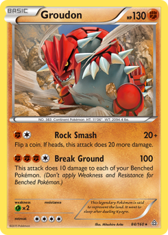 Groudon #84 Groudon - Primal Clash - #84 - Pokemon TCG card
