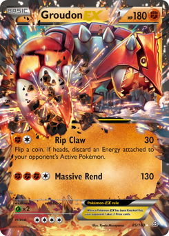 Groudon-EX #85 Groudon-EX - Primal Clash - #85 - Pokemon TCG card