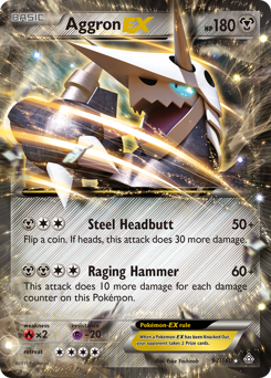 Aggron-EX #93 Aggron-EX - Primal Clash - #93 - Pokemon TCG card