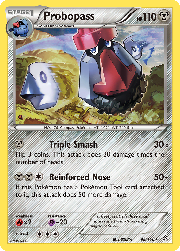Probopass - Primal Clash - #95 - Pokemon TCG card