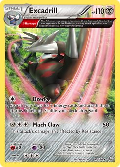 Excadrill #97 Excadrill - Primal Clash - #97 - Pokemon TCG card