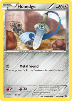 Honedge - Primal Clash - #98 - Pokemon TCG card