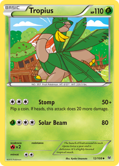 Tropius #12 Tropius - Roaring Skies - #12 - Pokemon TCG card