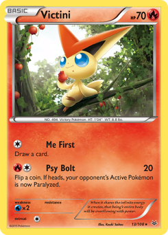 Victini - Roaring Skies - #13 - Pokemon TCG card