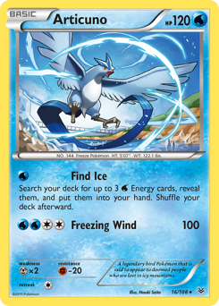 Articuno - Roaring Skies - #16 - Pokemon TCG card