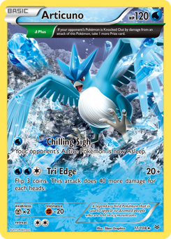 Articuno - Roaring Skies - #17 - Pokemon TCG card
