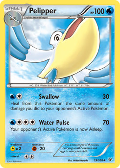 Pelipper #19 Pelipper - Roaring Skies - #19 - Pokemon TCG card