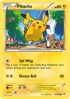 Pikachu #20 Pikachu - Roaring Skies - #20 - Pokemon TCG card