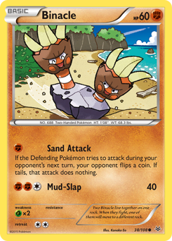 Binacle - Roaring Skies - #38 - Pokemon TCG card