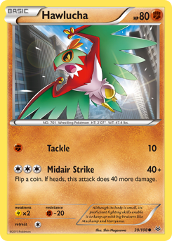 Hawlucha #39 Hawlucha - Roaring Skies - #39 - Pokemon TCG card