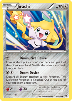 Jirachi #42 Jirachi - Roaring Skies - #42 - Pokemon TCG card