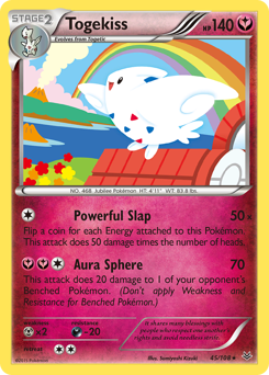 Togekiss - Roaring Skies - #45 - Pokemon TCG card