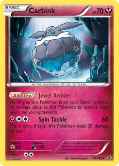 Carbink - Roaring Skies - #47 - Pokemon TCG card