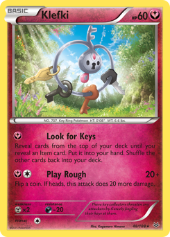 Klefki - Roaring Skies - #48 - Pokemon TCG card