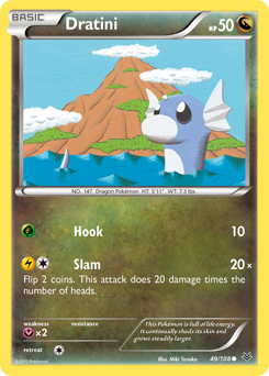 Dratini #49 Dratini - Roaring Skies - #49 - Pokemon TCG card
