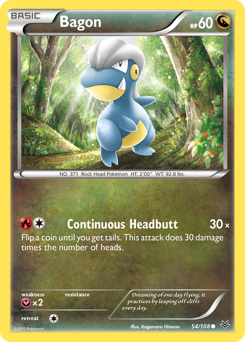 Bagon - Roaring Skies - #54 - Pokemon TCG card