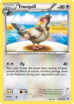 Tranquill #79 Tranquill - Roaring Skies - #79 - Pokemon TCG card