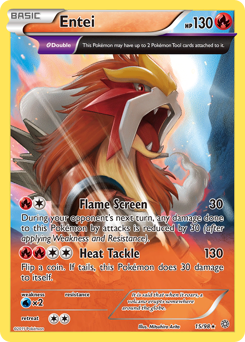 Entei #15 Entei - Ancient Origins - #15 - Pokemon TCG card