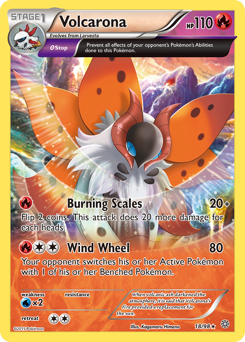 Volcarona #18 Volcarona - Ancient Origins - #18 - Pokemon TCG card