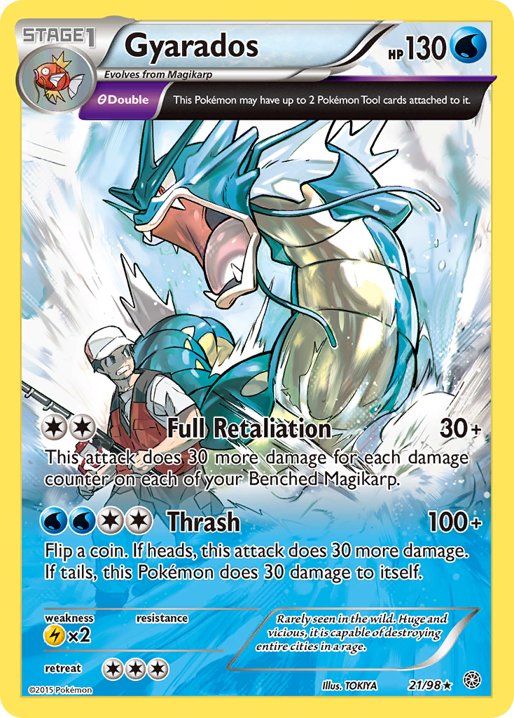 Gyarados - Ancient Origins - #21 - Pokemon TCG card