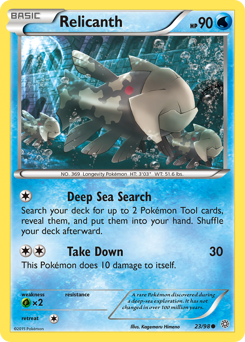 Relicanth - Ancient Origins - #23 - Pokemon TCG card