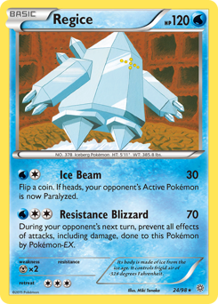 Regice #24 Regice - Ancient Origins - #24 - Pokemon TCG card