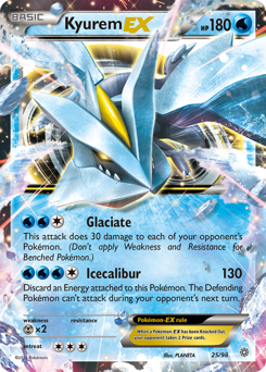 Kyurem-EX - Ancient Origins - #25 - Pokemon TCG card