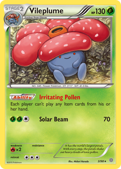 Vileplume #3 Vileplume - Ancient Origins - #3 - Pokemon TCG card