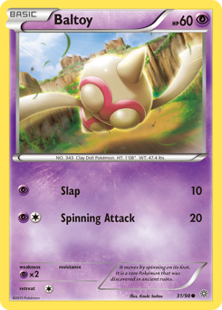 Baltoy - Ancient Origins - #31 - Pokemon TCG card