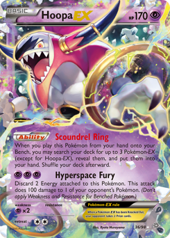 Hoopa-EX #36 Hoopa-EX - Ancient Origins - #36 - Pokemon TCG card