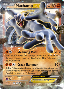 Machamp-EX - Ancient Origins - #37 - Pokemon TCG card